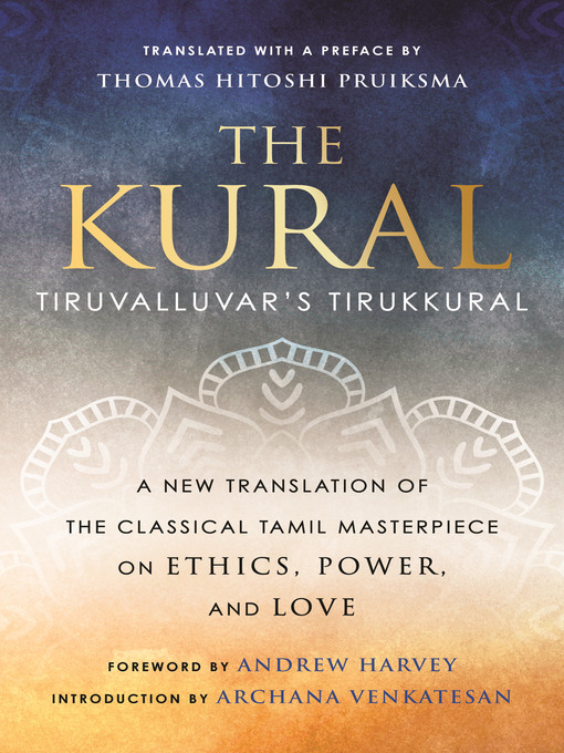 Title details for The Kural by Thomas Hitoshi Pruiksma - Available